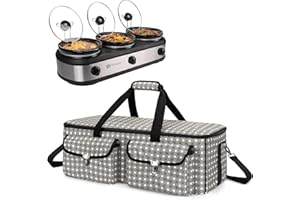 YARWO Carrying Case Compatible with Cricut Maker, Cricut Explore Air 2, Silhouette Cameo 4, Craft Storage Tote Bag for Die-Cu