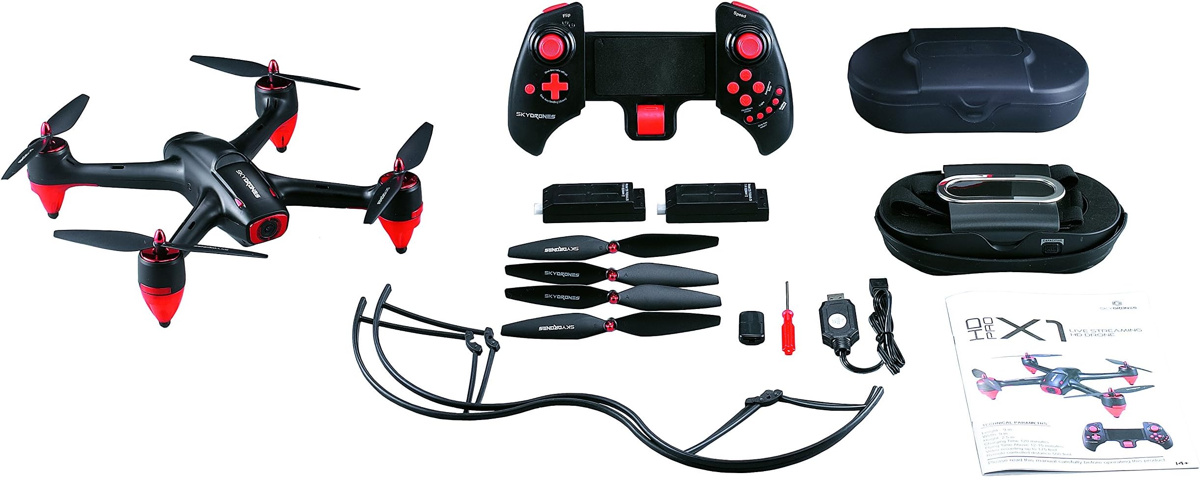 SkyDrones HD1080 Live Stream Drone