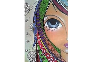 MESARTDECOUPAGE Sticky Rice Paper for Decoupage, Self Adhesive Mulberry & Washi Paper, Decoupage Paper for Furniture, Big Size Decoupage, Craft Supplies, Woman Patterns & Designs PRT3 (2377)