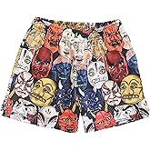 DIOTSR Mens Graphic Shorts Athletic Running Shorts Casual Streetwear Cool Designer Shorts Summer