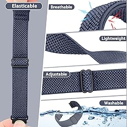 VNDAPT Elastic Watch Bands 16mm 18mm Quick Release