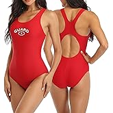 Adoretex Women's Guard Fit Back One Piece Swimsuit with Soft Cups