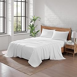 Casa Platino Sheets, Pre-Washed Soft & Breathable