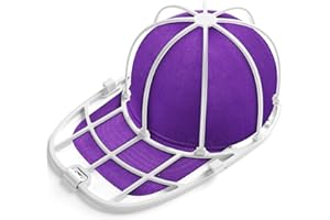 HAIOU Hat Washers Cap Washers for Washing Machine, Hat Cleaning Shaper Protector Fit for Adult and Kid's Baseball Caps, White