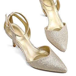 mysoft Women's Pumps Shoes Pointed Toe Kitten Low