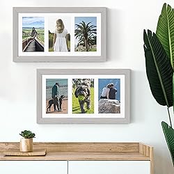 DUENPY 8x14 Collage Picture Frame 4x6 Collage