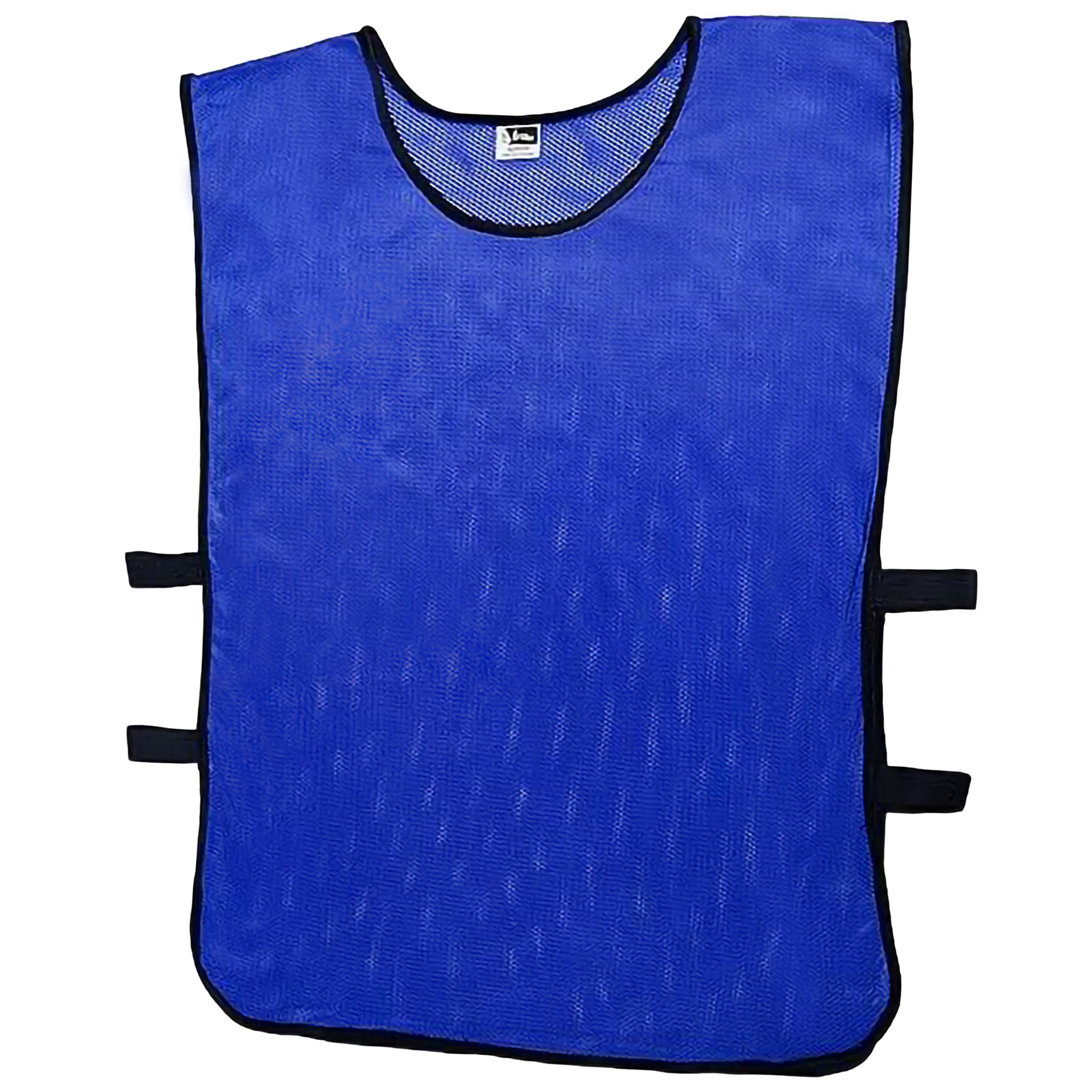 Sterling Sports 12 X Football Training Bibs For Adults - Ideal Football Bibs Adult For Basketball, Soccer, Netball, Cricket & Rugby Training Equipment - Perfect Sports Vest (Youth, Blue)