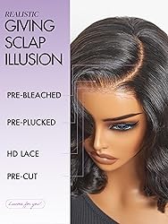 LUVME HAIR 100% Human Hair Wigs Loose Wave Glueless