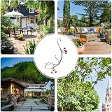 Birtern Copper Banana Holder Butterfly Feeder Hammock Outdoor Garden Patio view 7