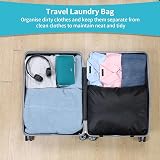 OTraki 2 Pack Wet Dry Bag 40x50 cm Waterproof Nappy Bag Travel Organizer view 7