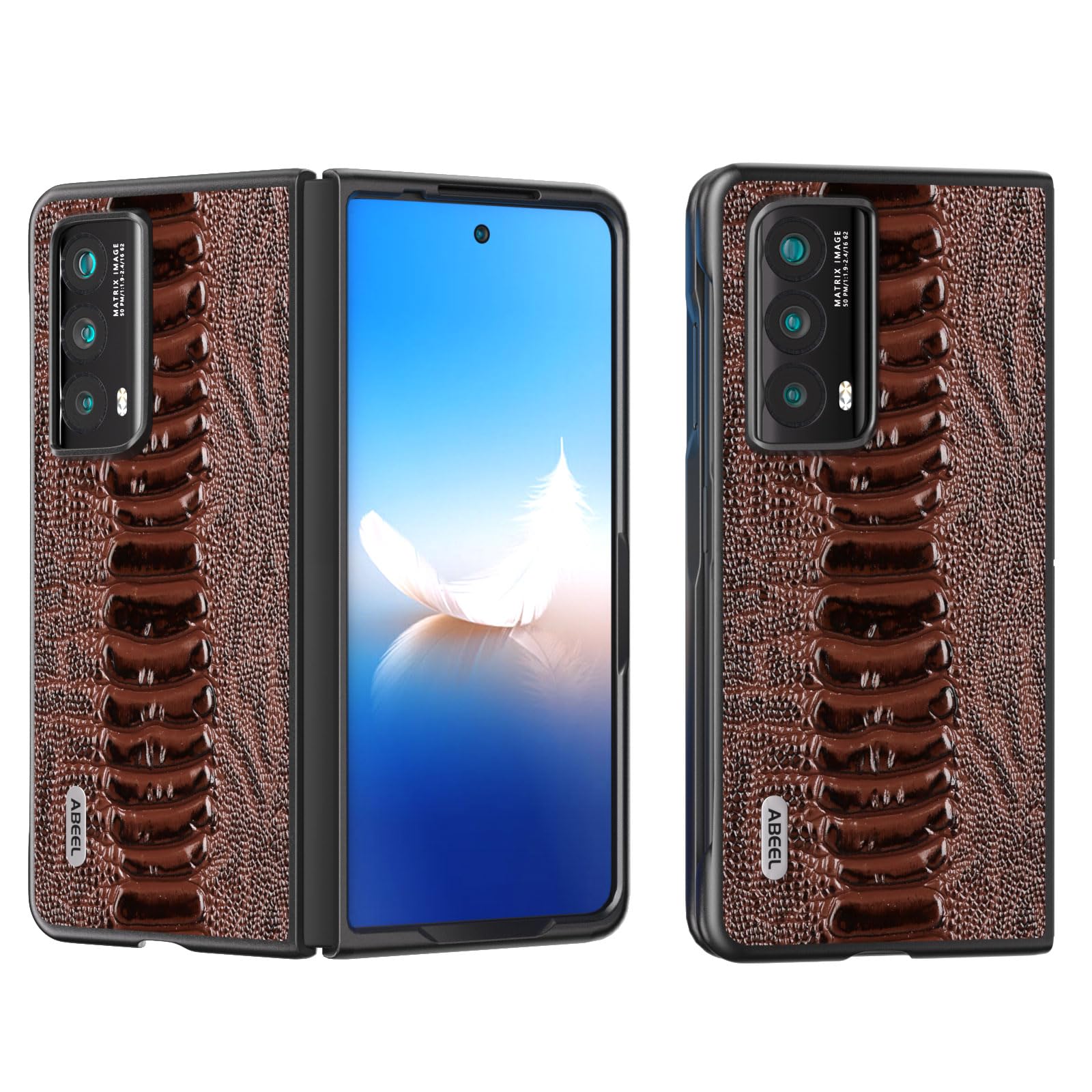 Honor Magic VS2 Case,Honor Magic VS2 Genuine Leather Case,Elegant Designed for Honor Magic VS2 Case