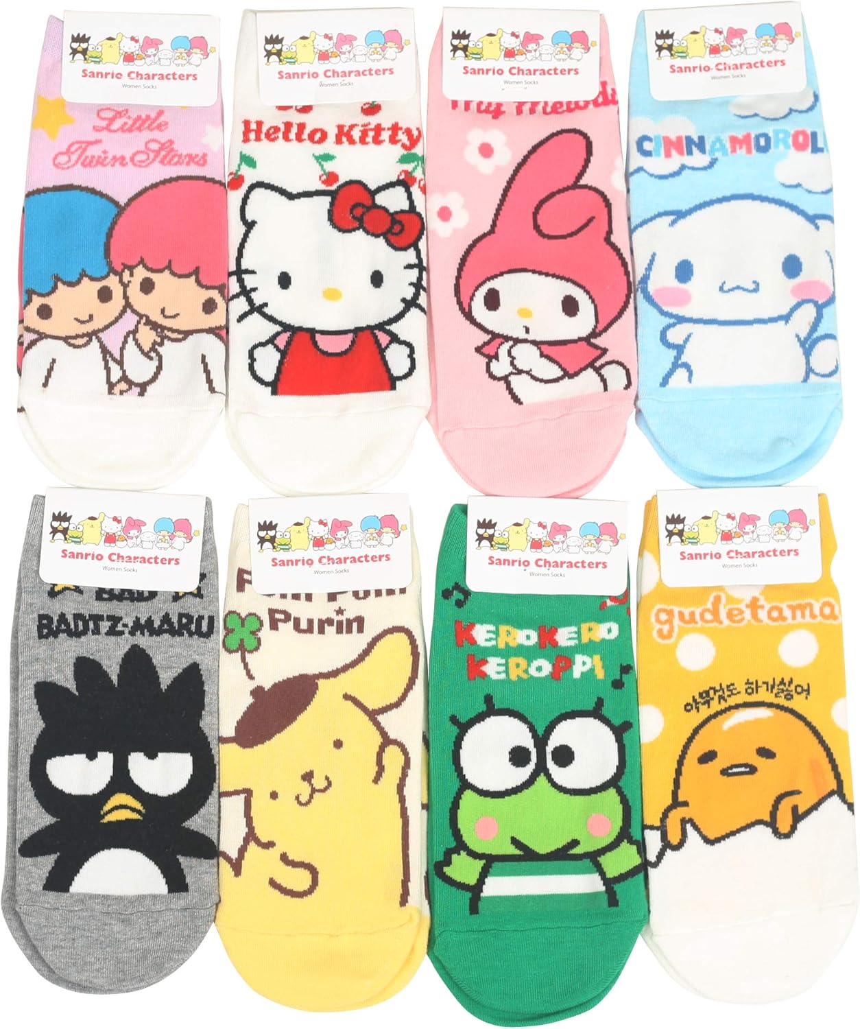 Womens Sanrio Characters Cartoon Novelty Socks One Size Amazon.co