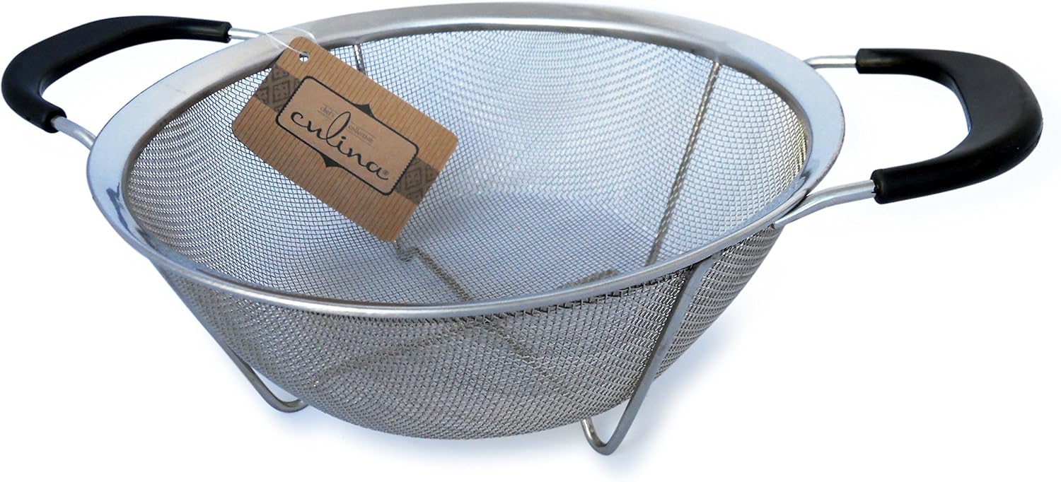 Culina Mesh Strainer Basket w/Handles - 9