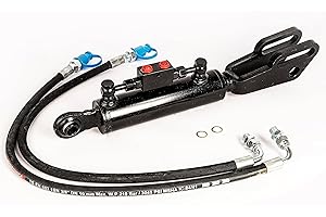 SPARE PARTS HOLLAND Hydraulic Side Link Cylinder Fits Sevral Tractors (Min-Max: 19-11/16", 25-5/8")