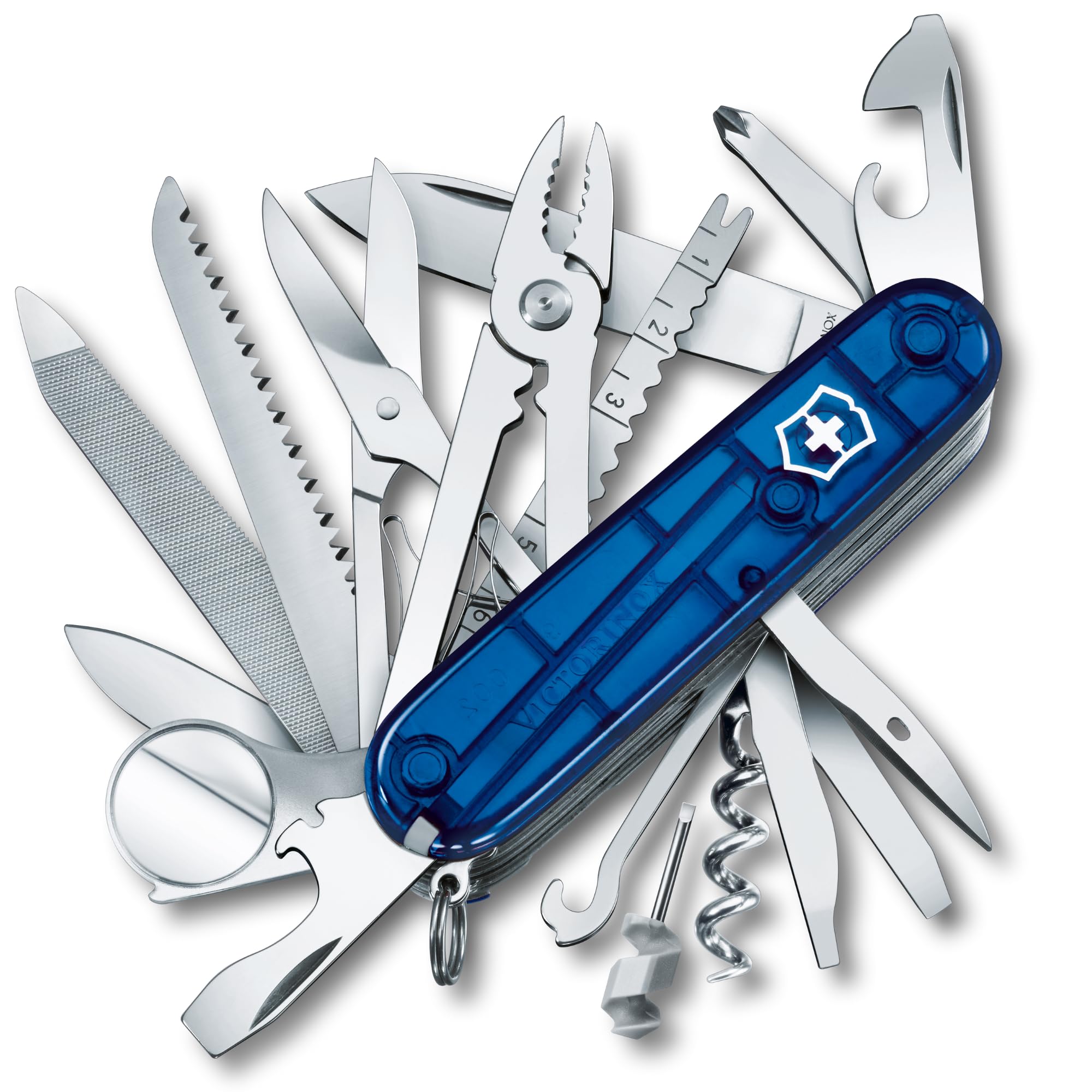 Swiss Army Knife Swiss Champ - Multiuso 33 Funzioni - Blu