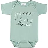 Guess What Pregnancy Announcement Infant Bodysuit,New Pregnancy Announcement Gift for Grandparents
