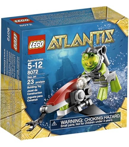 Amazon.com: LEGO 8073 Atlantis Manta Warrior : Toys & Games