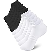 Somaibo 10 Pairs Kids Socks for Boys Girls Low Cut Athletic Ankle Socks Half Cushioned Crew Cotton No Show Socks
