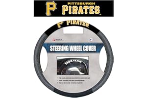 Fremont Die MLB Unisex-Adult Poly-Suede Steering Wheel Cover