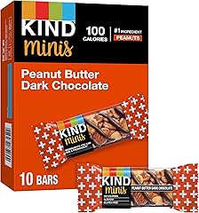 KIND Minis, Peanut Butter Dark Chocolate, 0.7 Oz (Pack Of 10)