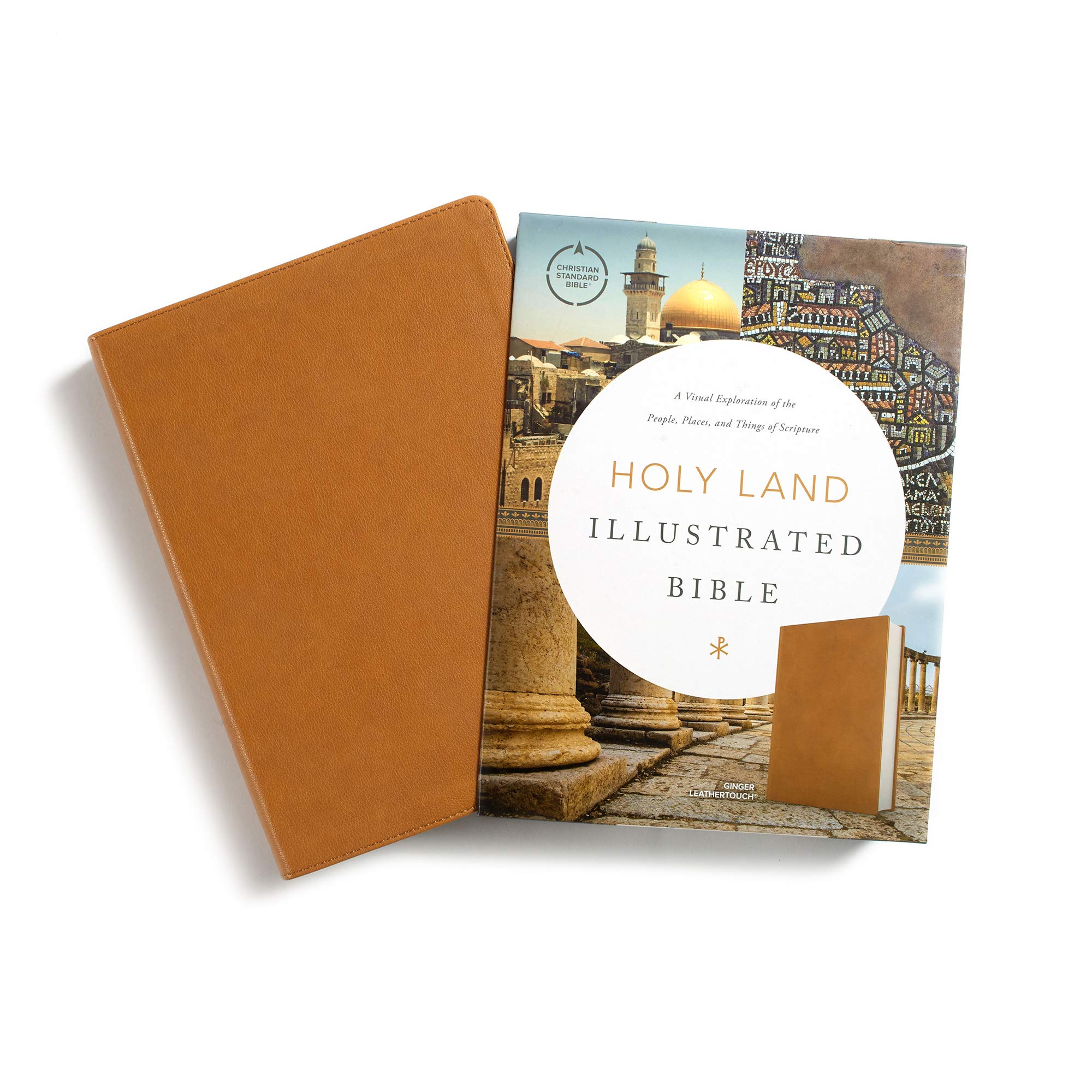 CSB Holy Land Illustrated Bible, Ginger Leathertouch: A Visual Exploration of the People, Places, and Things of Scripture CSB Holy Land Illustrated Bible, Ginger Leathertouch: A Visual Exploration of the People, Places, and Things of Scripture Imitation Leather