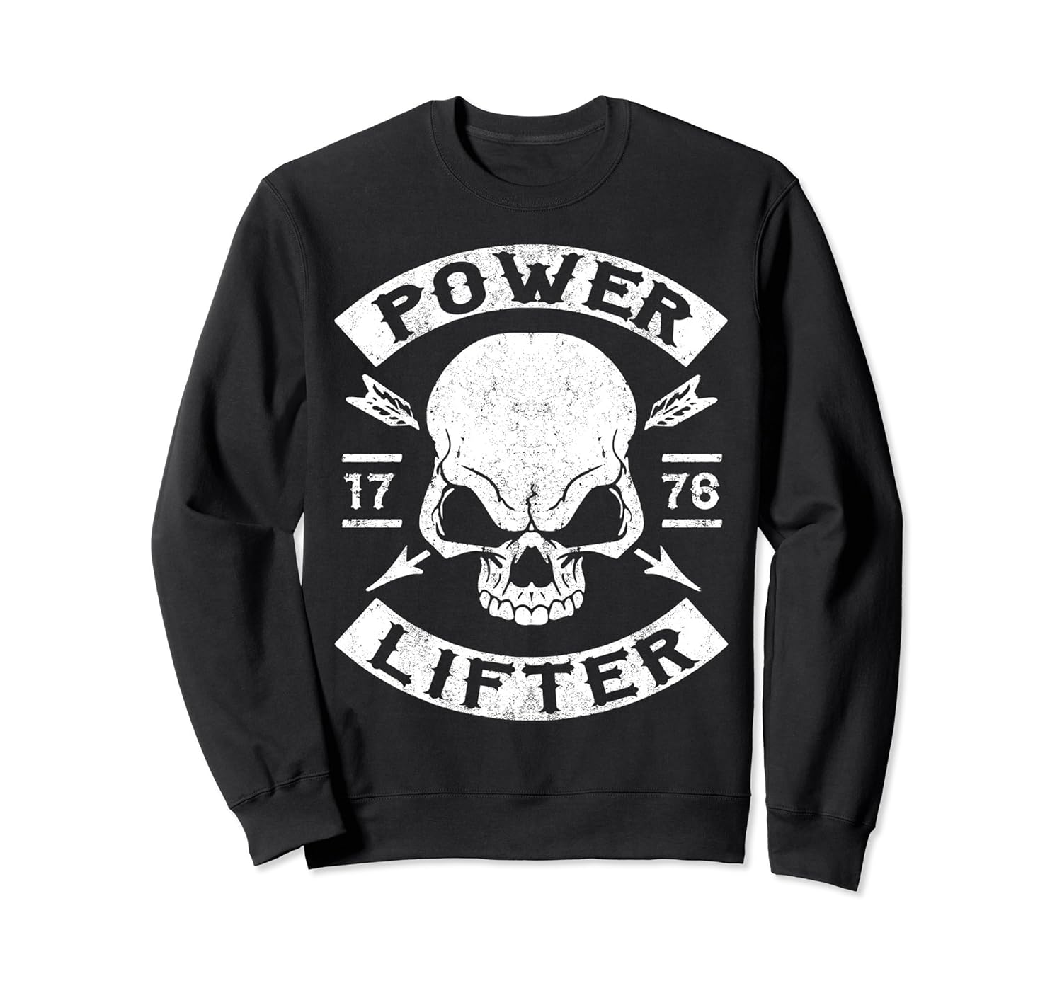 POWERLIFTING SWEATSHIRT & GYM WORKOUT SWEATSHIRT-anz