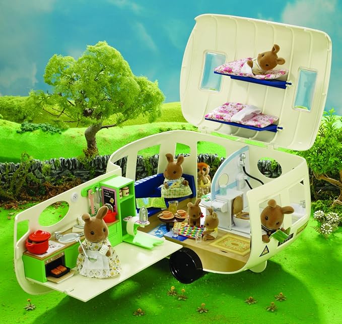 amazon sylvanian families caravan