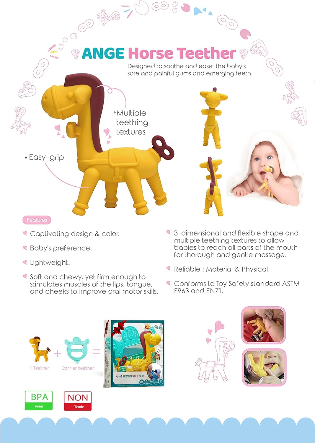 horse teether
