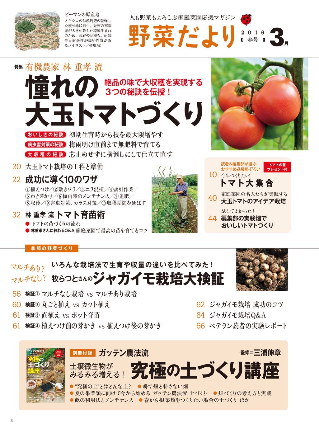 野菜だより 16年3月号 雑誌 本 通販 Amazon