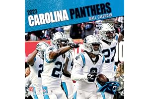 TURNER LICENSING Carolina Panthers 2023 12" x 12" Team Wall Calendar