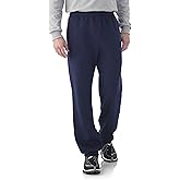 Fruit of the Loom Best Collection8482 Men's Fleece Elastic Bottom Pant Small JNAVY