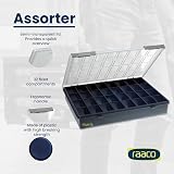 Raaco Assorter 4-32 Blue/Transparent Storage Box 33.2x5.2x25.2cm view 3