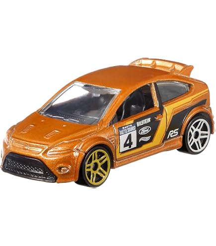 Hot Wheels Racers Ford Focus 1:64 - Sammler-Modellauto, Nicht Fahrbares Spielzeug