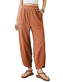 Xiaoxuemeng Womens Baggy Wide Leg Pants Casual
