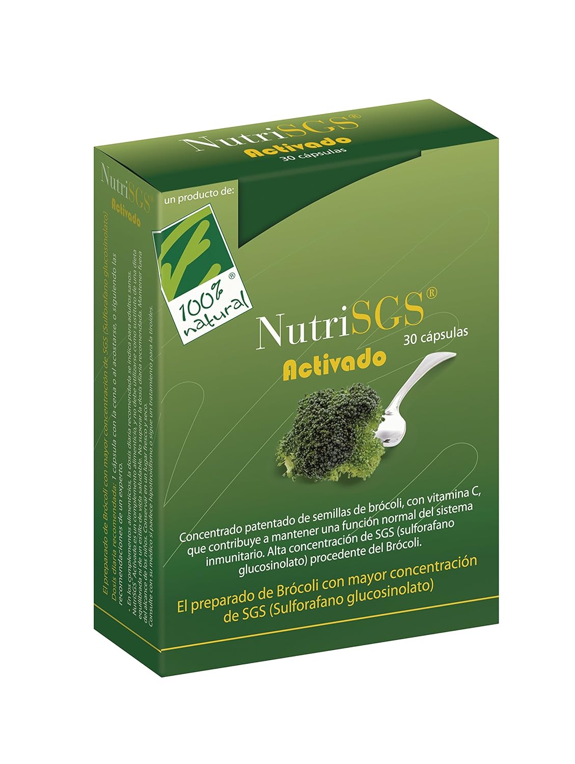 100% natural NutriSGS Vitaminas - 30 Cápsulas: Amazon.es: Salud y cuidado personal