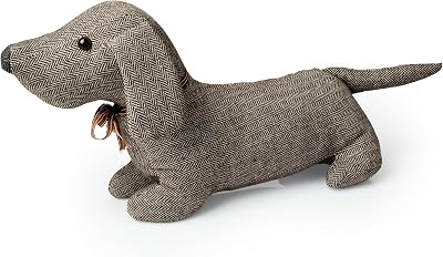 Blue Canyon Jack Weighted Dog Door Stop Sand Filled Animal Decorative Home