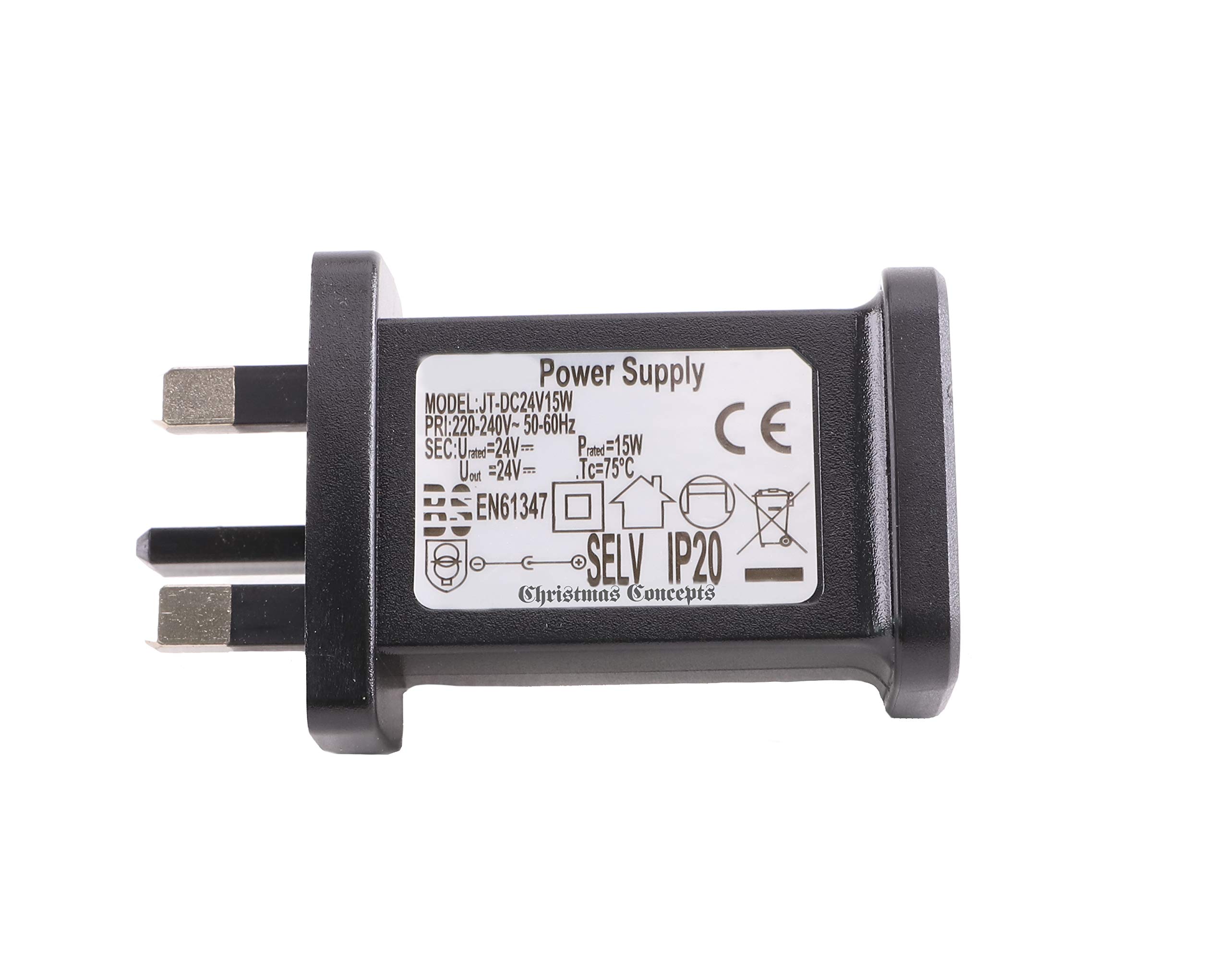 Christmas Concepts® 24V 15W Adaptor Without Lead - Suitable for Christmas Lights