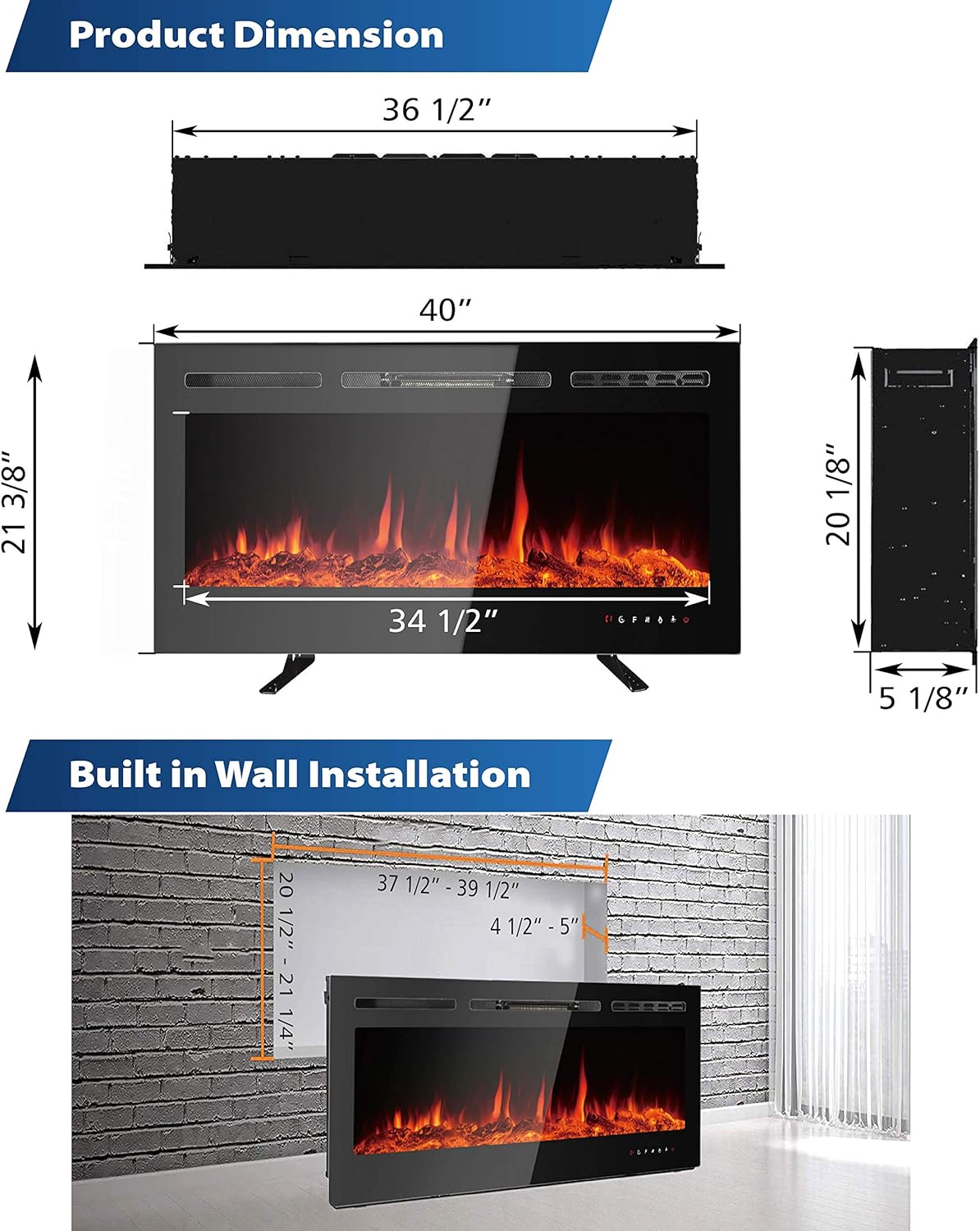 in wall fireplace electric on Q3liopjrvo9mzm