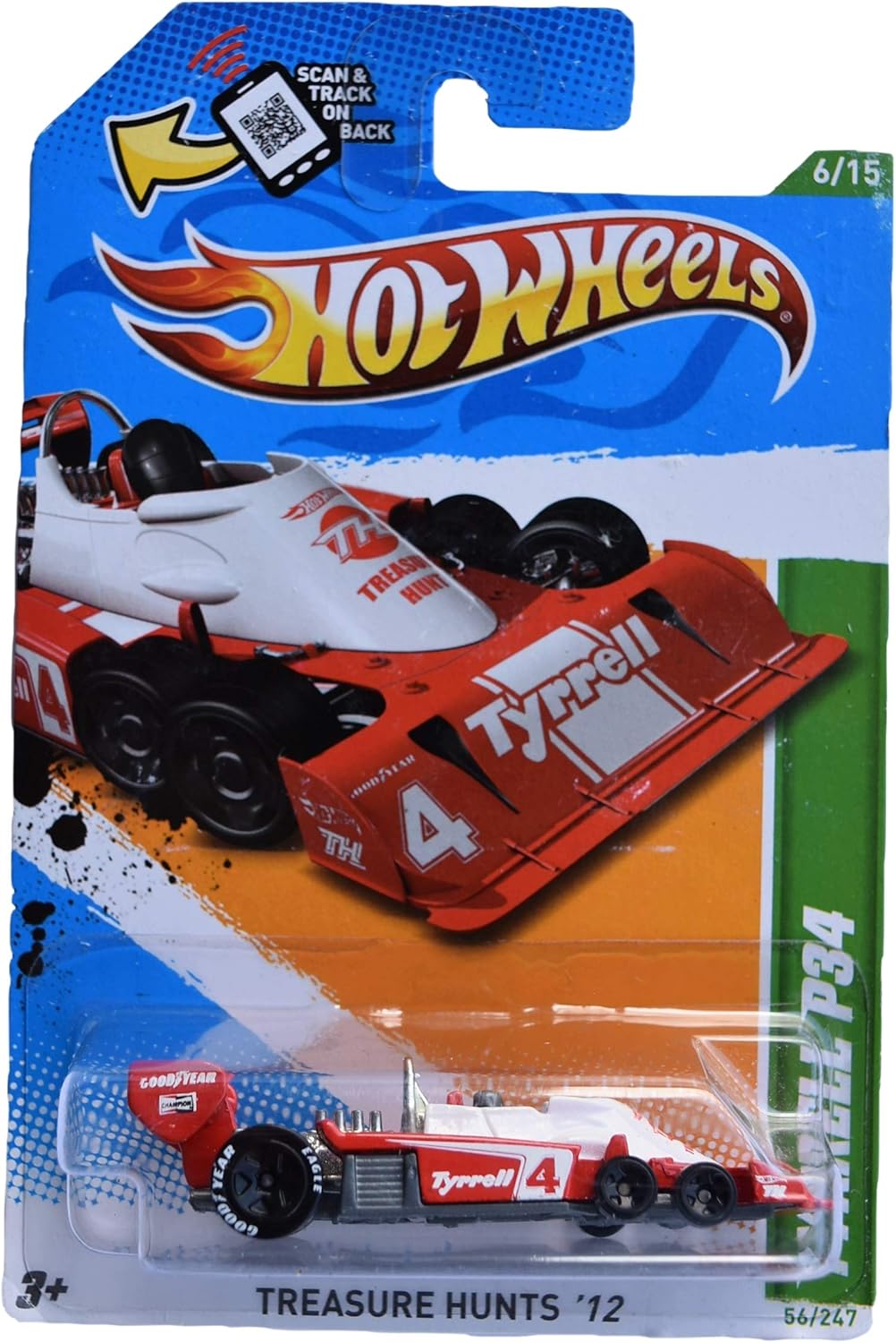 hot wheels tyrrell p34