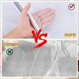 FUYOAL 6 Pieces Mesh Laundry Bags Large and Medium 60x50cm 50x40cm with Zips view 4