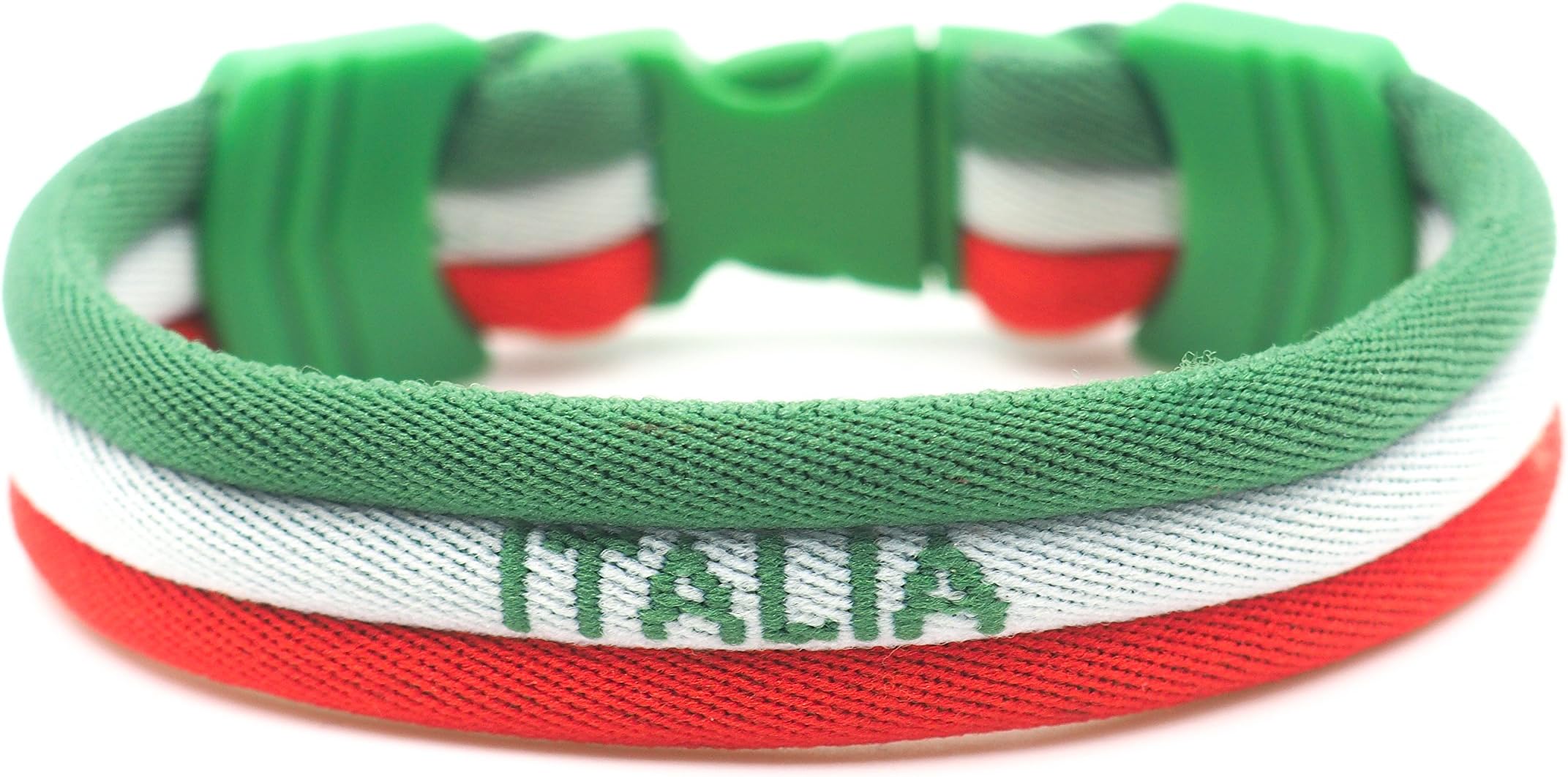 mimonos World Cup Flag Bracelet - Vivid Colors - 3 Sizes - 10 Flags Available: USA Argentina Brazil Colombia France Germany Italy Mexico Spain Sweden