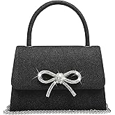 Dasein Women's Evening Bag Party Clutches Wedding Purses Cocktail Prom Handbags with Frosted Glittering