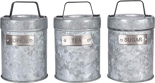 Amazon Com Canisters Sets For The Kitchen Food Storage Container