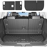 xipoqix Cargo Mat Compatible with 2009-2017 Chevy Traverse Trunk Mat Cargo Liner 08-17 Buick Enclave Trunk Liner 3rd Back Seat Protector Replacement for 2009-2017 Chevy Traverse Accessories
