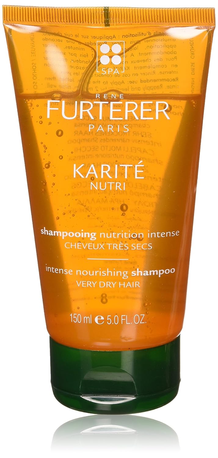 Rene Furterer KARITE NUTRI Intense Nourishing Shampoo, Very Dry Damaged Hair, Shea Oil, Shea Butter