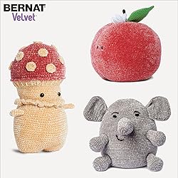 Bernat Velvet Quiet Pink Yarn - Pack of 10.5oz/300g