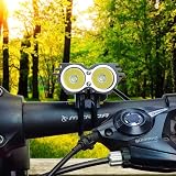 Nestling 5000LM Bike Light Set USB Rechargeable 4 Modes Waterproof LED view 6
