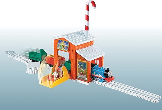 thomas and friends trackmaster holiday cargo delivery set