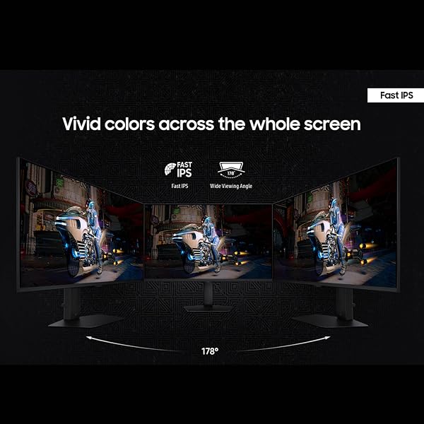 SAMSUNG 27” ODYSSEY G7 (G70D) 4K UHD IPS 144HZ 1MS(GTG) SMART GAMING MONITOR, G-SYNC COMPATIBLE, AMD FREESYNC PREMIUM, VIVID COLORS, ADJUSTABLE STAND, BLACK EQUALIZER, LS27DG702ENXZA