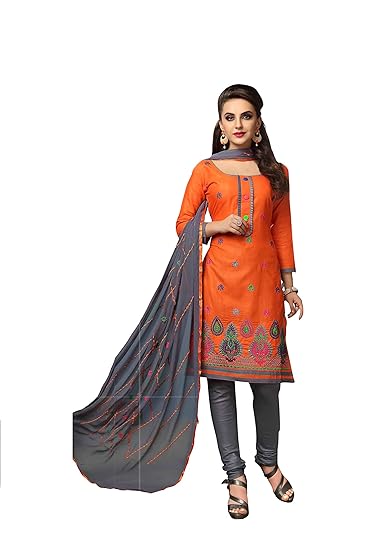 Oomph! Womens Cotton Dress Material